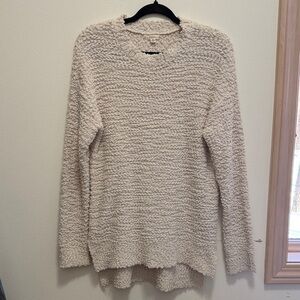 Debut Cream Textured Women's Sweater
